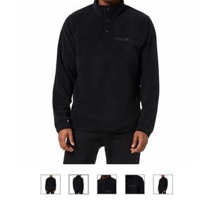 32 degrees fleece sweater, left upper chest side pocket